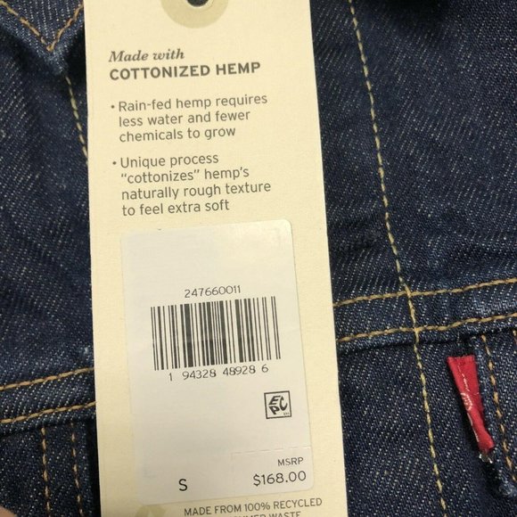 Levi's Wellthread Collection Trucker Jacket Cotton - Picture 4 of 8